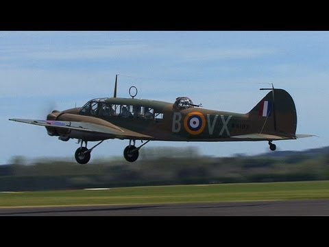 Avro Anson Mk 1: Taxi and takeoff